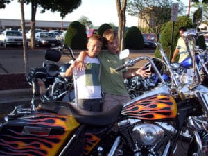June 2008--A couple of young guys dreaming of their future bikes at the Cruzin' Havana Car Show.