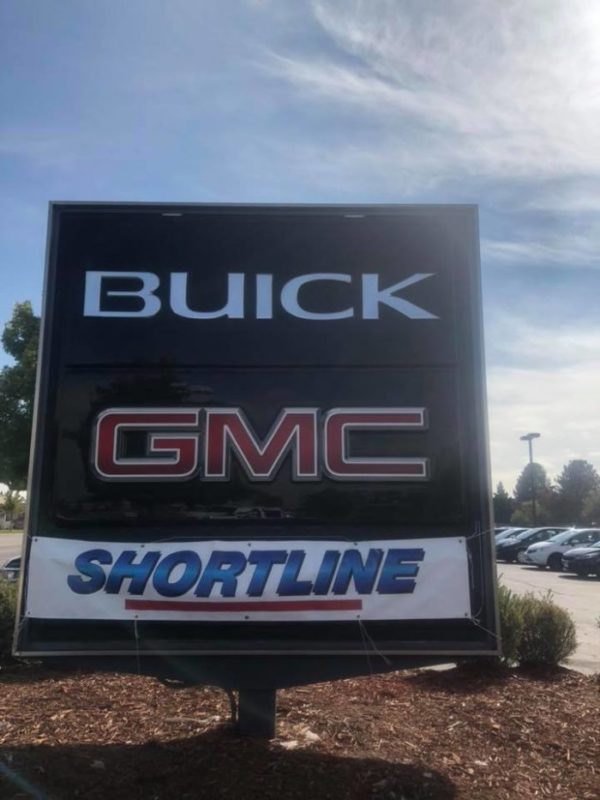 Shortline Buick Gmc Sign 10 2018 On Havana Street