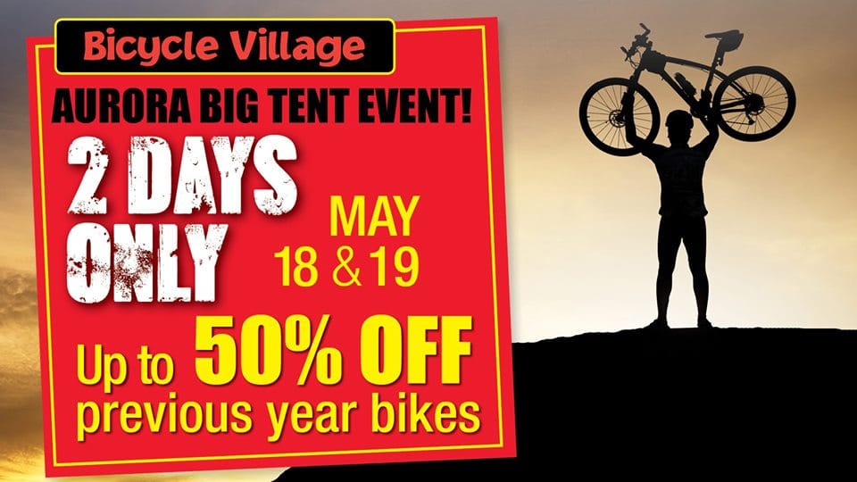 bicycle village sale