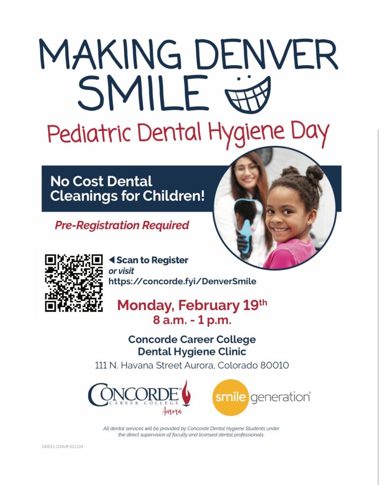 MAKING DENVER SMILE Pediatric Dental Hygiene Day On Havana Street